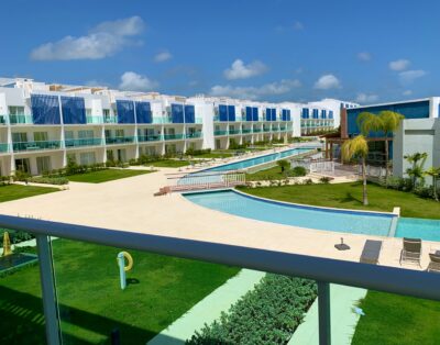 Cana Rock Resort 2 bedrooms, Beach Club, golf pool