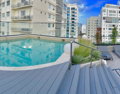 Piantini! Stunning one bedroom Pool Gym, Wifi 200 Mbps
